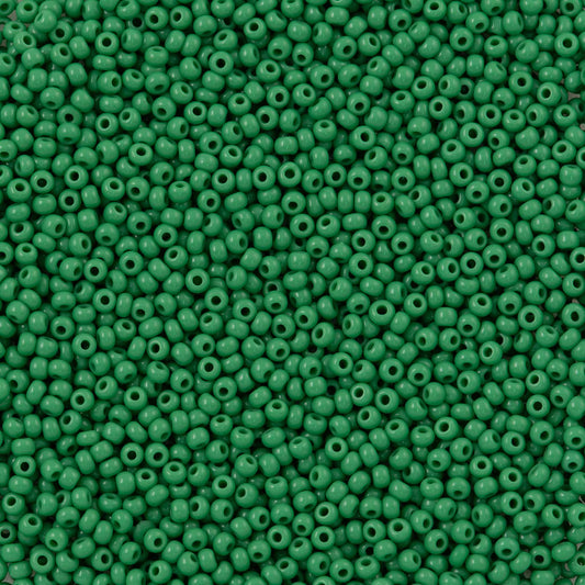 Preciosa - Dizi Sand Beads - 11/0 - 53250 - Opaque Green