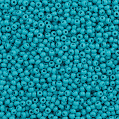 Preciosa - Dizi Sand Beads - 11/0 - 63030 - Opaque Light Blue