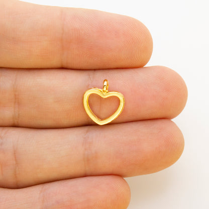 Flat Heart Pendant