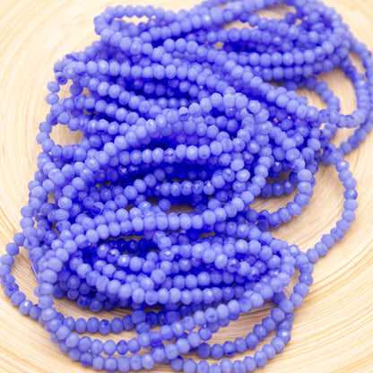 Crystal Beads 2mm - Royal Blue