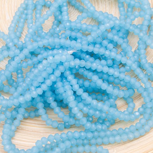 Crystal Beads 2mm - Light Blue