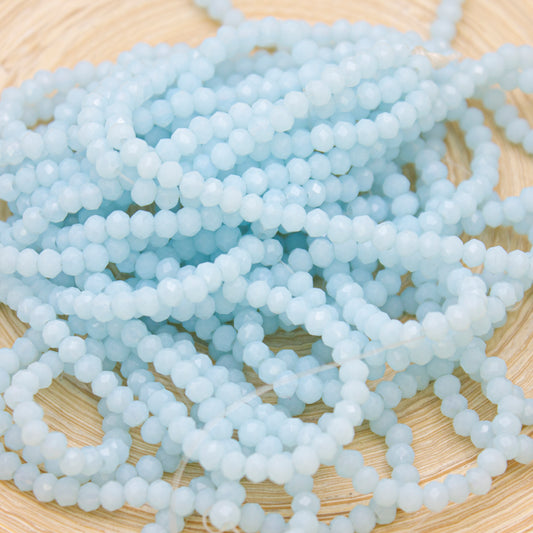 Crystal Beads 3mm - Powder Blue