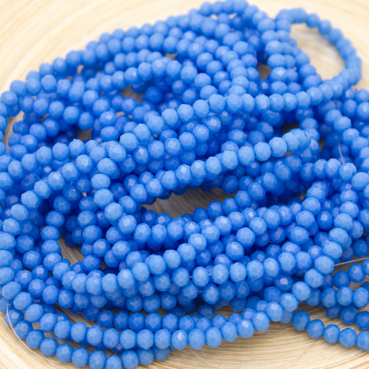 Crystal Beads 3mm - Blue