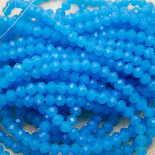 Crystal Beads 6mm - Sky Blue