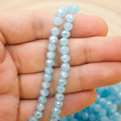 Crystal Bead 6 mm - Ice Blue