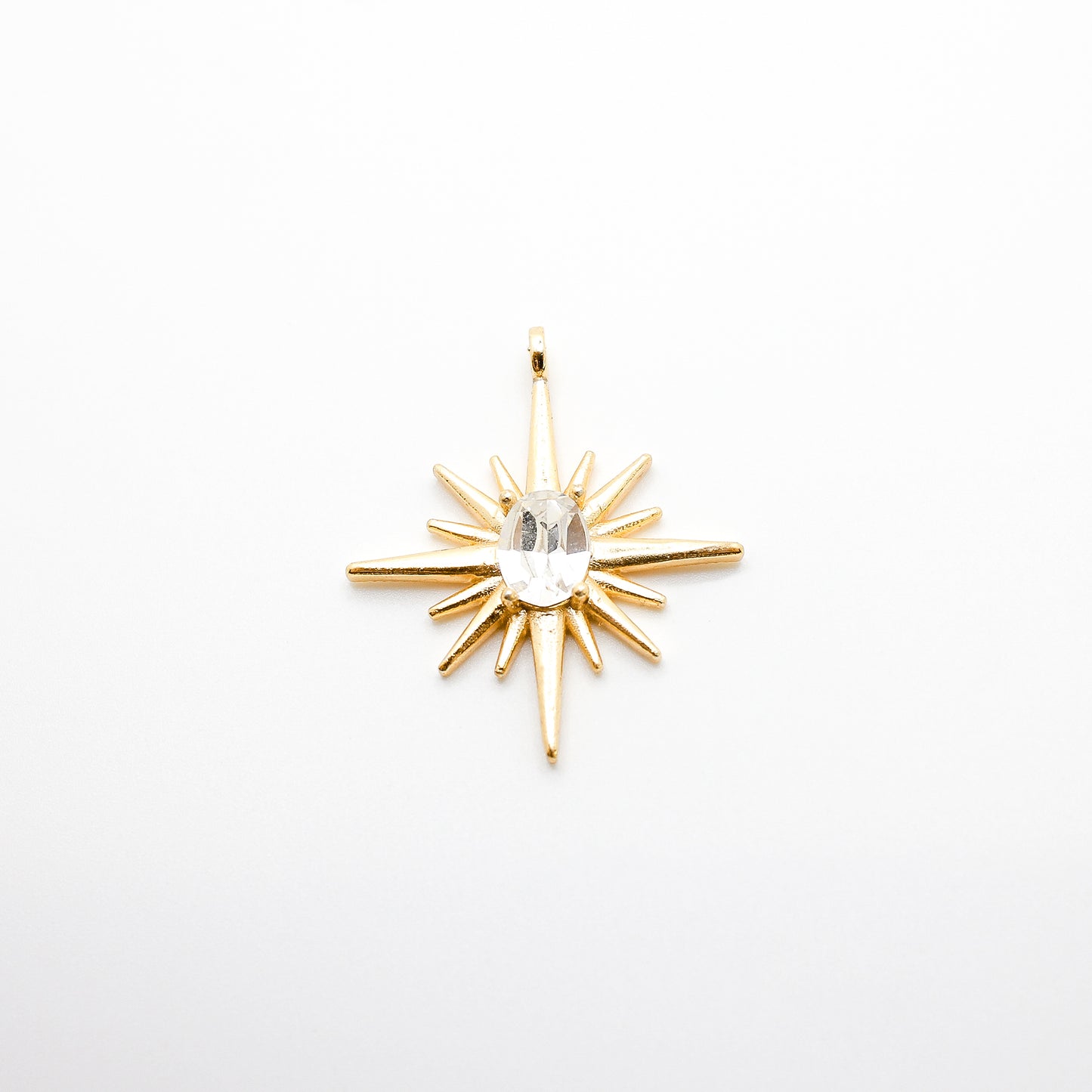 Polar Star Zircon Stone Pendant